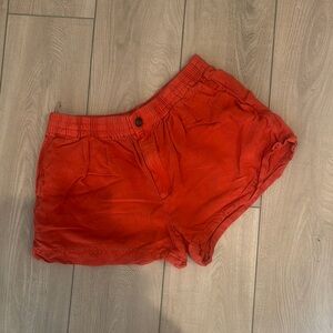Madewell Women's Red Casual Shorts
